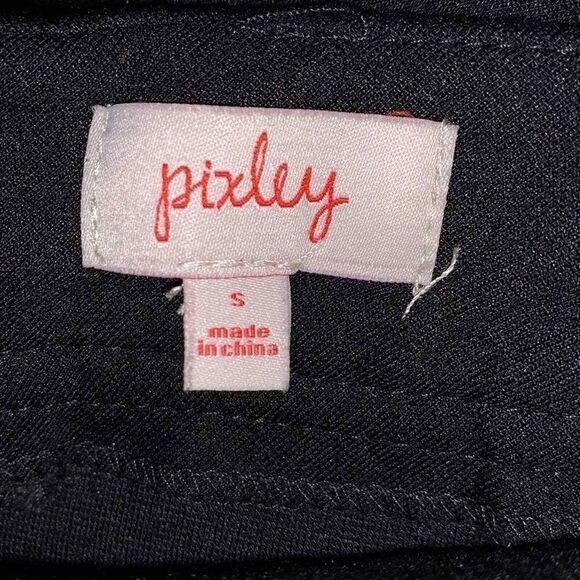 Pixley Aztec Pencil Skirt Women’s Small Black White Above Knee Mini Western - Picture 4 of 4